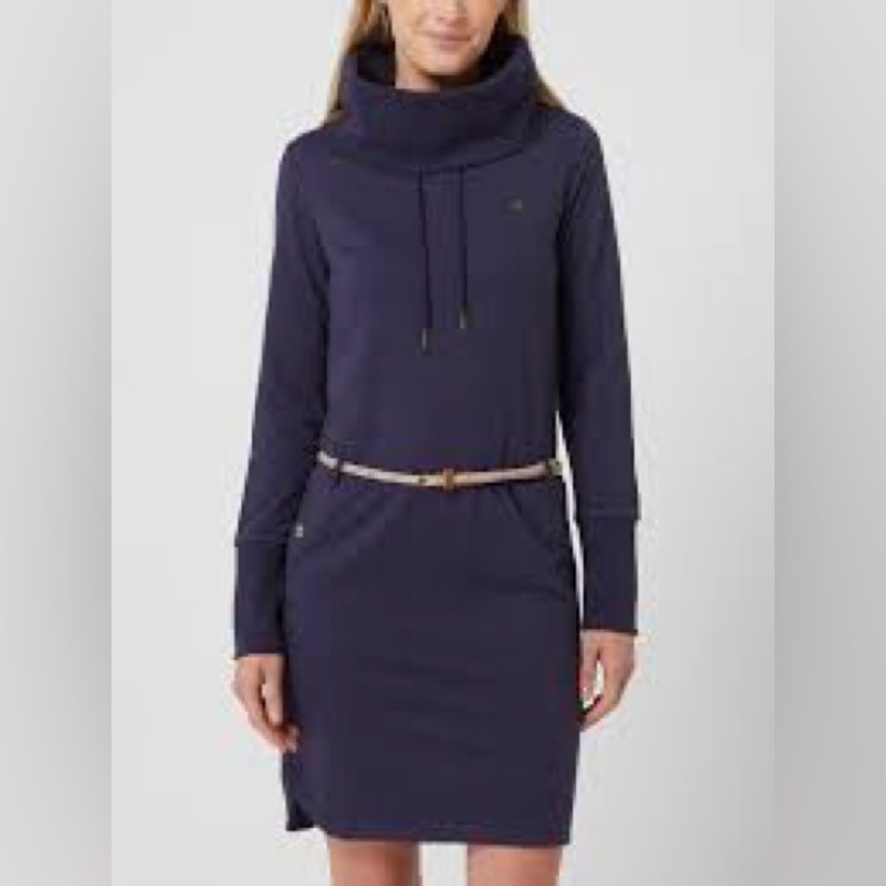 Ragwear Laurra Be the Change Long Sleeve Knit Dress